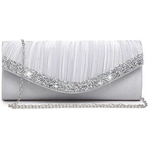 Clutch Purses for Women EveningBags Formal Clutches with Rhinestones for Wedding